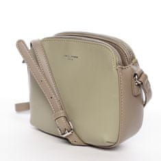 David Jones Dámské atraktivní crossbody David Jones Jilian, khaki