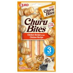 Pochoutka Churu Bites wraps kuře 3x10g