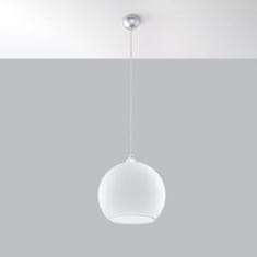 Intesi Závěsná lampa BALL bílá