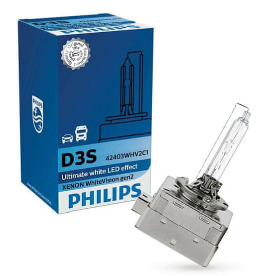 Philips Philips D3S 35W PK32d-5 White Vision 5000K Xenon 1ks 42403WHV2C1