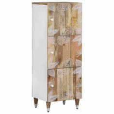 shumee vidaXL Skříň highboard 40x33,5x110 cm masivní mangovníkové dřevo