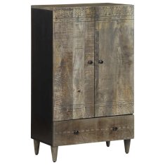 shumee vidaXL Skříň highboard 60x33x110 cm masivní mangovníkové dřevo