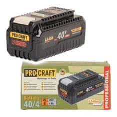 Procraft Baterie akumulátorová 40V Li-ion, 4000mAh Procraft 40/4 | 40/4, 6973934254334