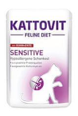 Kattovit Kapsička Sensitive kuře a kachna 85g