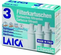 Laica - Classic filtr. Vhodný pro konvice Kenwood, Solac, Brita Classic, Anna, Dafi monomax, BWT classic atd. V balení 3