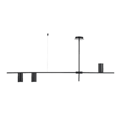 ACA  Závěsné svítidlo ARISTO max. 3x35W/GU10/230V/IP20, černé