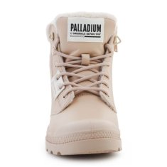 Palladium Pampa Hi Snow Warm béžové boty velikost 41