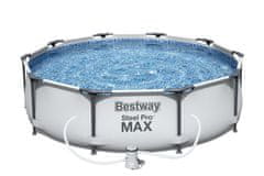 Bestway Bazén Steel Pro Max 3,05 x 0,76 m s kartušovou filtrací - 56408