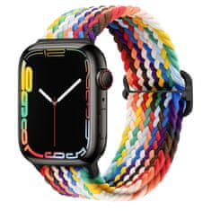 X-Site Řemínek pro Apple watch nylonový 38/40/41mm duhový