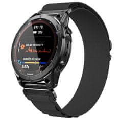 X-Site Řemínek pro Garmin QuickFit Style 22mm černý