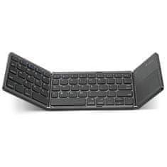 Devia klávesnice BT skládací Touchpad