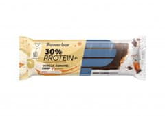 PowerBar Tyčinka PROTEIN PLUS 30% vanilka s karamelem a křupinkami 55g