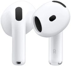 Apple AirPods 4 (2024) / bezdrátová sluchátka / bílá