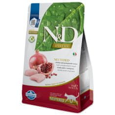 N&D Krmivo Cat Prime Neutered Chicken & Pomegranate 0,3kg