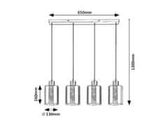 Rabalux  PEREZ závěsné svítidlo 72247