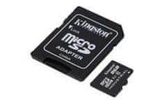 Kingston paměťová karta 8GB Industriální micro SDHC UHS-I C10 (čtení/zápis: 90/20MB/s) + SD adaptér