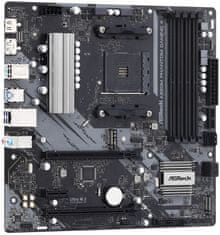 ASRock A520M PHANTOM GAMING 4 / AMD A520 / AM4 / 4x DDR4 DIMM / 2x M.2 /b HDMI / DP / mATX