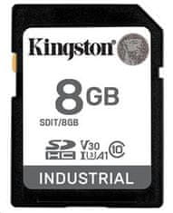 Kingston paměťová karta 8GB Industriální SDHC UHS-I C10