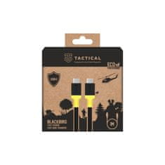 Tactical BlackBird Kabel USB4 1m Black/Yellow