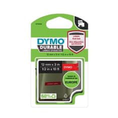 Dymo Páska D1 šíře 12 mm, bílá/červená