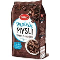 Křupavé mysli Emco - proteinové s čokoládou, 500 g