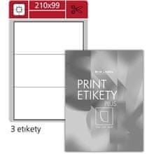 Uni. etikety S&K Label-bílé,210x99 mm,300 ks