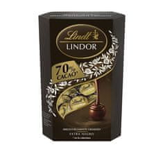 Čokoládové pralinky Lindor - hořké, 337 g