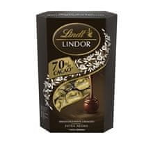 Čokoládové pralinky Lindor - hořké, 337 g