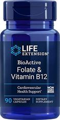 Life Extension Doplňky stravy Folate Vitamin B12