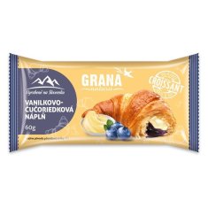 Croissant Grana - vanilka a borůvka, 60 g