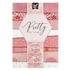 Kraftika Sada jednostranných papírů pretty in pink (200g/m2,32