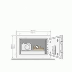 Yale Sejf High Security Fingerprint YSFB/200/EB1