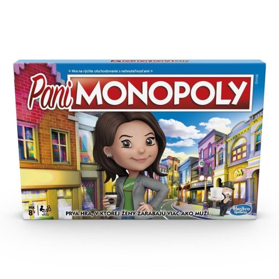 Hasbro Desková hra Paní Monopoly CZ.