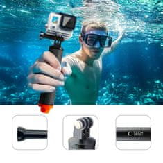 Tech-protect GA100 voděodolný držák pro sportovní kamery GoPro / DJI, černý