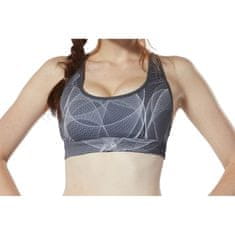 Reebok Tričko na trenínk šedé XS Running Hero Racer Padded Bra W