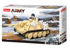 Sluban Army Bitva o Budapešť M38-B0976 Stíhač tanků M38-B0976