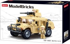 Sluban Army Model Bricks M38-B0837 Bojový Off road M38-B0837