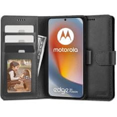 MobilPouzdra.cz Knížkové pouzdro Tech-Protect Wallet Motorola Edge 50 Fusion 5G black