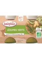 Babybio Příkrm zelená zelenina 2x 130 g