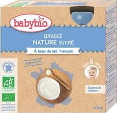 Babybio Mléčný dezert 4x 85 g