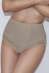 Mitex Stahovací kalhotky Ela beige lus - MITEX Béžová 5XL