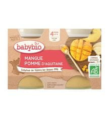 Babybio Příkrm jablko mango 2x 130 g