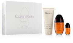 Calvin Klein Obsession - EDP 100 ml + tělové mléko 200 ml + EDP 15 ml