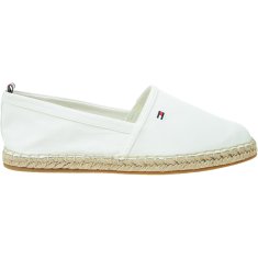 Tommy Hilfiger Espadrilky bílé 39 EU Basic Tommy Flat