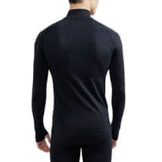 Craft Mikina černá 180 - 184 cm/L Core Dry Active Comfort Half-zip