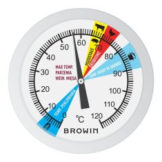 Biowin Teploměr pro šunkovar 1,5kg rozsah teploměru 0-120 ° C 