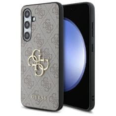 Guess Originální kryt GUESS - hardcase 4G Big Metal Logo GUHCS24FE4GMGPI pro Samsung Galaxy S24 FE , barva růžová