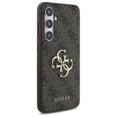 Guess Originální kryt GUESS - hardcase 4G Big Metal Logo GUHCS24FE4GMGBR pro Samsung Galaxy S24 FE Brown