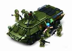 Sluban Army Modely Bojové vozidlo BTR-80A