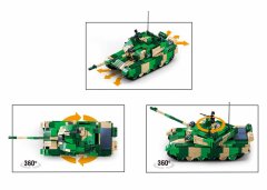 Sluban Army Power RC Tamk ZTZ-99AS